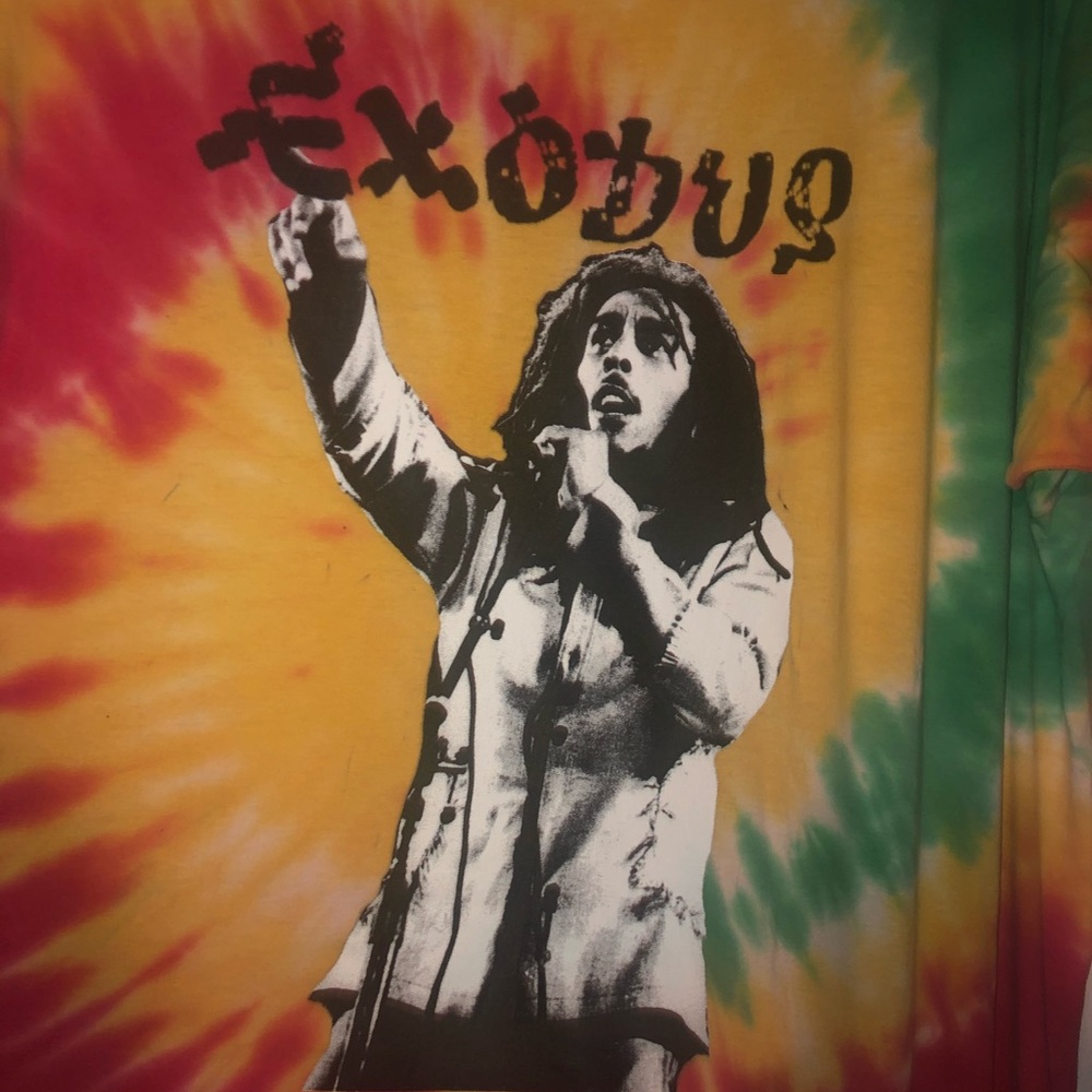 Bob marley tie dye!